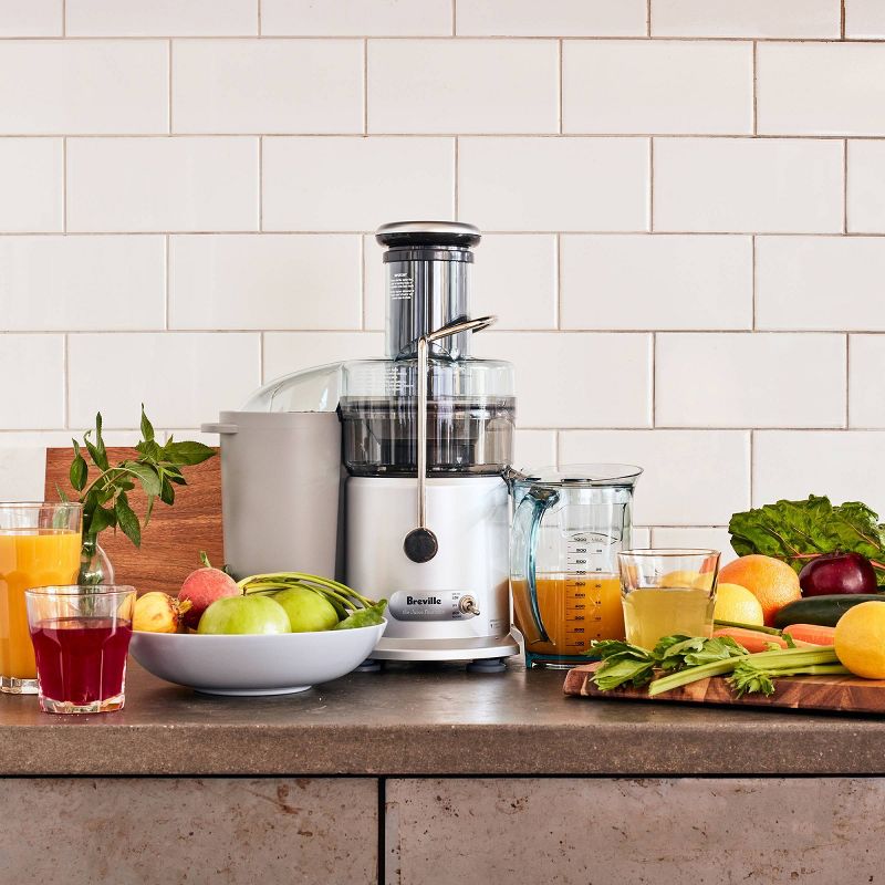 Breville Brushed Stainless Steel Electric Juicer JE98XL, 4 of 6