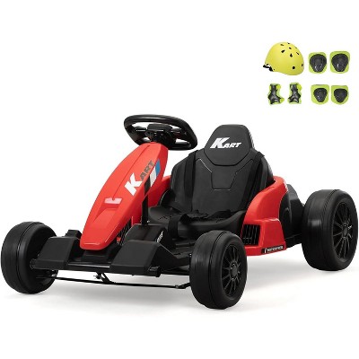 Sandinrayli 24-Volt Kids Ride On Drift Car Electric Go Kart for Kids Ages 4-16 Ride on Toy Car