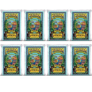 FoxFarm FX14000 Ocean Forest Plant Garden Potting Soil Mix 1.5 cu ft (8 Pack) - 1 of 3
