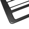 Unique Bargains Center Control CD Decoration Panel Sticker Decals for Mustang 2009-2013 Black Carbon Fiber - 4 of 4