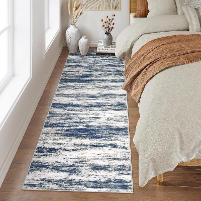 Area Rug for Living Room Machine Washable Ultra Soft Large Carpet Stain-Resistant Non-Slip Fade-Resistant Bedroom Accent Carpet Abstract Area Rug
