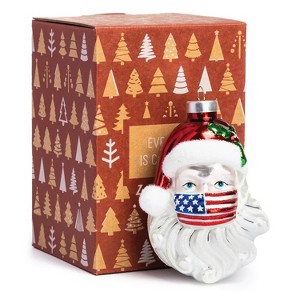Every Day is Christmas Glass Blown Decoration Cute Hand Made Figurines Christmas Tree Ornament - 1 of 4