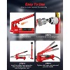 COZONY Hydraulic Jack Kit with Carrying Case, Low Profile Porta Power Ram Set with Multiple Accessories for Auto Repair and Maintenance - 4 of 4