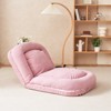 KWPZQEB Foldable Human Dog Bed, Triple Fold Sofa Bed with 18 Adjustable Position, Comfy Pet Bed for Adult & Pets - 2 of 4