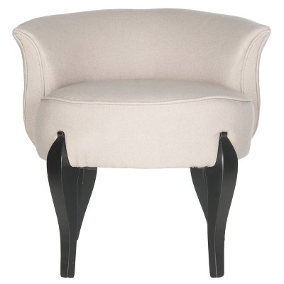 Mora Vanity Stool Taupe - Safavieh