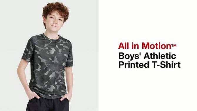 Boys&#39; Athletic Printed T-Shirt​ - All In Motion™, 2 of 5, play video