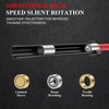 7ft Barbell Bar, 44Lb Weight Bar for Bench Press, Squats, 1500LB High-Capacity Barbell for Powerlifting Strength Training, Fits 2" Plates - 3 of 4