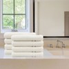 Linum Home Textiles 100% Turkish Cotton Denzi Hand Towels (Set of 8) - 2 of 3