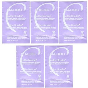 Malibu Blondes Wellness Hair Remedy, 0.17 oz, Pack of 5 - 1 of 4