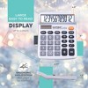CATIGA 8-Digit & 12-Digit Desktop Calculator, Large LCD, Sensitive Buttons, Dual Solar Power, Standard Function for Office, Home, School - 4 of 4