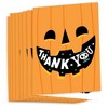 Big Dot of Happiness Jack-O'-Lantern Halloween - Kids Halloween Party Thank You Cards (8 count) - 2 of 4