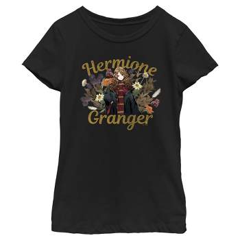 Girl's Harry Potter Floral Hermione Granger T-Shirt