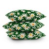 16"x16" Lane And Lucia Rainbow Vintage Daisies Square Throw Pillow Green - Deny Designs - 4 of 4