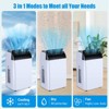14000 BTU Portable Air Conditioner with 3-in-1 Cooling, Fanning, and Dehumidifying Functions - 4 of 4