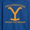 Men's - Yellowstone - Wear The Brand Y Long Sleeve Graphic T-Shirt - 2 of 4