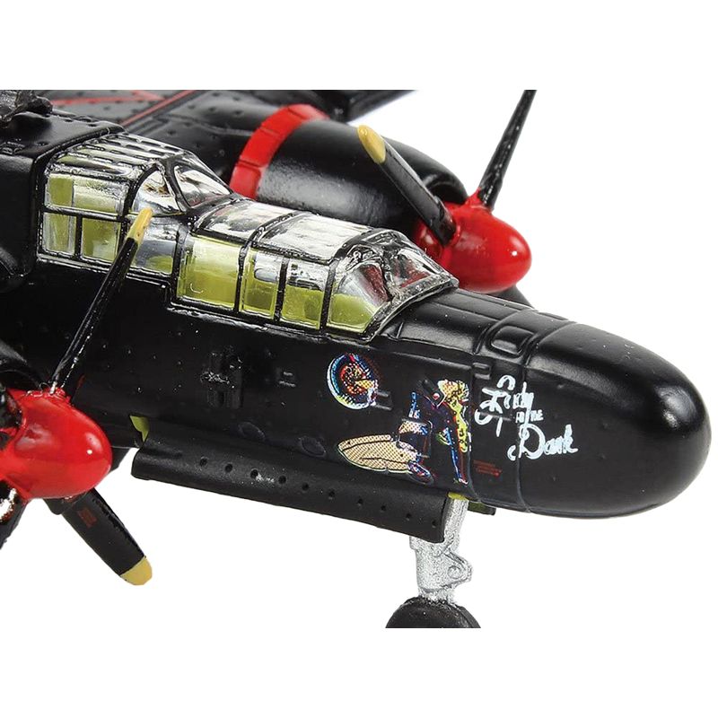 Northrop P-61B Black Widow Fighter Aircraft "Lady in the Dark" "Collector Series" 1/144 Diecast Model by Air Force 1, 2 of 5