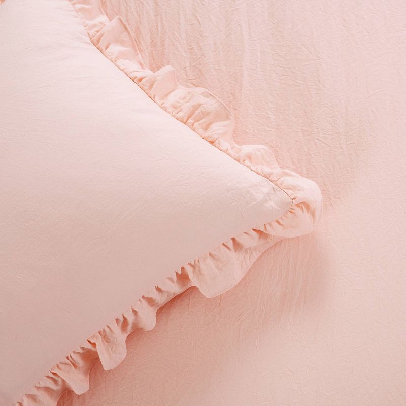 Lush Décor Allison Ruffle Skirt Bedspread & Sham Set, 5 of 9