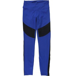 Reebok Womens Mesh Inserts Yoga Pants - 1 of 2