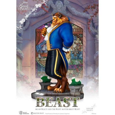 Handcrafted Resin Beast Statue in Blue Tailcoat