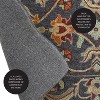 Hand-Tufted Fire Resistant Scalloped Wool McLean Hearth Rug - 3 of 4