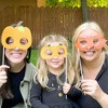 Big Dot of Happiness Pumpkin Patch Glasses and Masks - Paper Card Stock Fall, Halloween or Thanksgiving Party Photo Booth Props Kit - 10 Count - 2 of 4