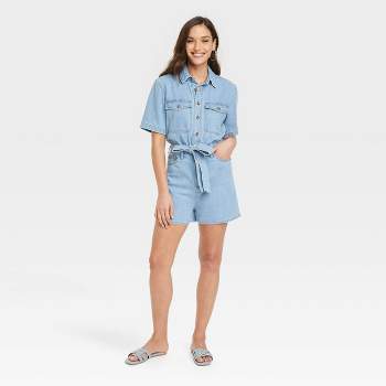 Short Sleeve Jumpsuits & Rompers for Women