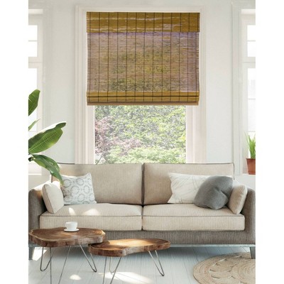 Chicology Light Filtering Bamboo Roman Shade