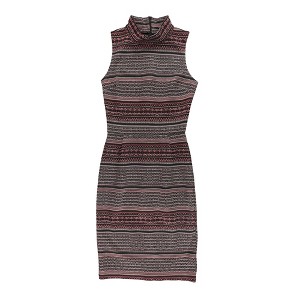 bar III Womens Mock-Neck Bodycon Dress - 1 of 2