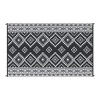 Large Boho Outdoor Plastic Straw Rug Outdoor Carpet Patio Rug Reversible RV Camping Rug Outside Mat for Balcony Deck Picnic Beach - 4 of 4