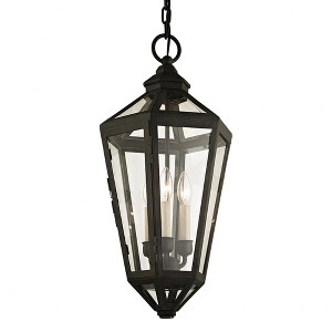Troy Lighting Calabasas 3 - Light Pendant in  Vintage Bronze Clear Shade - 1 of 1