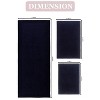Home Weavers Luxury Collection 100% Cotton Tufted Bathroom Rug Set, Non-Slip Latex Bath Rug Set - 3 of 4