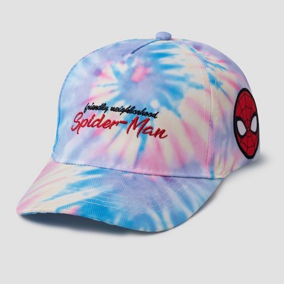 Girls' Spider-Man Tie-Dye Hat