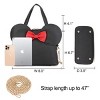 Cutie Mouse Ears Bow Crossbody Bag Mini Shoulder Bag Small Dome Satchel Bag - 4 of 4