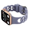 HTUTWOO Apple Watch Band Breathable Silicone Circles Sport Strap 44/45/46/49mm, Fadeless for iWatch Series 10 9 8 7 6 5 4 3 2 1 SE Ultra - 2 of 4