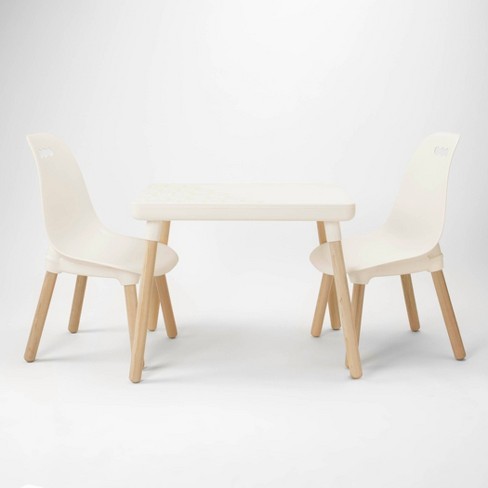 3pc Century Modern Kids Table And Chair Set Ivory B. Spaces Target