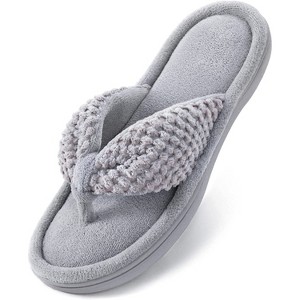 RockDove's Women's Memory Foam Open Toe Slide Slipper - 1 of 4