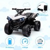 Acekool Kids 6V ATV 4 Wheeler Ride-On Toy with Music, Foot Pedal, Wear-Resistant Wheels, Battery Powered Electric Quad Car - 2 of 4