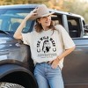Simply Sage Market Women's Wild West Adventure Short Sleeve Garment Dyed Tee - 2 of 2