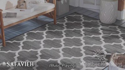 Havana Light Brown and Ivory Geometric Runner Rug