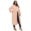 L I V D Women's Serilda Faux Feather Cardigan - 2 of 3