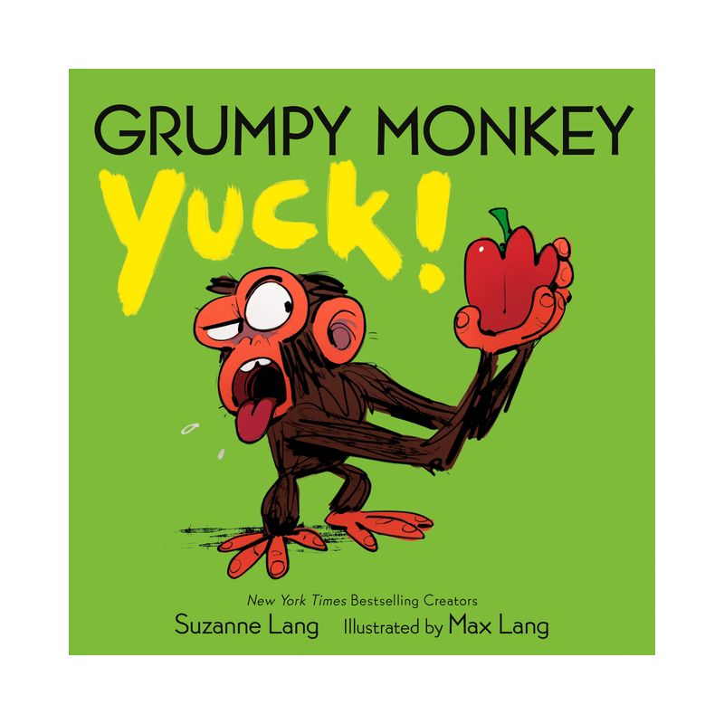Grumpy Monkey Yuck! - by  Suzanne Lang (Board Book), 1 of 2
