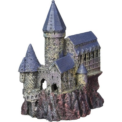 Penn-Plax Magical Castle Aquarium Decor Ornament, Medium