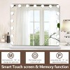 Slimoon Hollywood Vanity Mirror with 17 LED Dimmable Lights with in White - 4 of 4