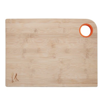 Bamboo Large Chopping Board in Natural Brown-Pemberly Row