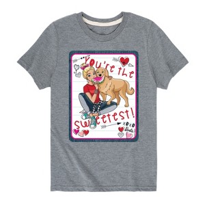 Boys' - Barbie - You're The Sweetest Barbie Short Sleeve Graphic T-Shirt - 1 of 4