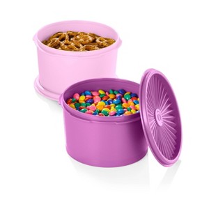 Tupperware 4pc (set of 2) Heritage Mini Food Storage Canisters - 1 of 4