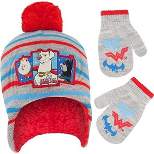 Super-Pets Boys Winter Hat And Mitten With Fleece Lining, Kids Ages 2-4