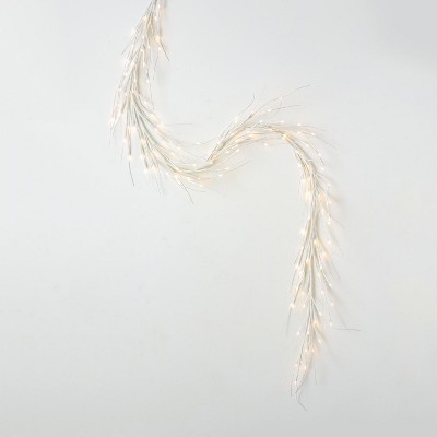 Sullivans Twig with Lights Garland 72"L White