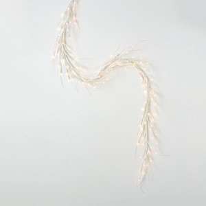 Sullivans Twig with Lights Garland 72"L White - 1 of 4