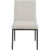 Meridian Furniture,Reeves Chenille Fabric Dining Chair, Set of 2 - 4 of 4
